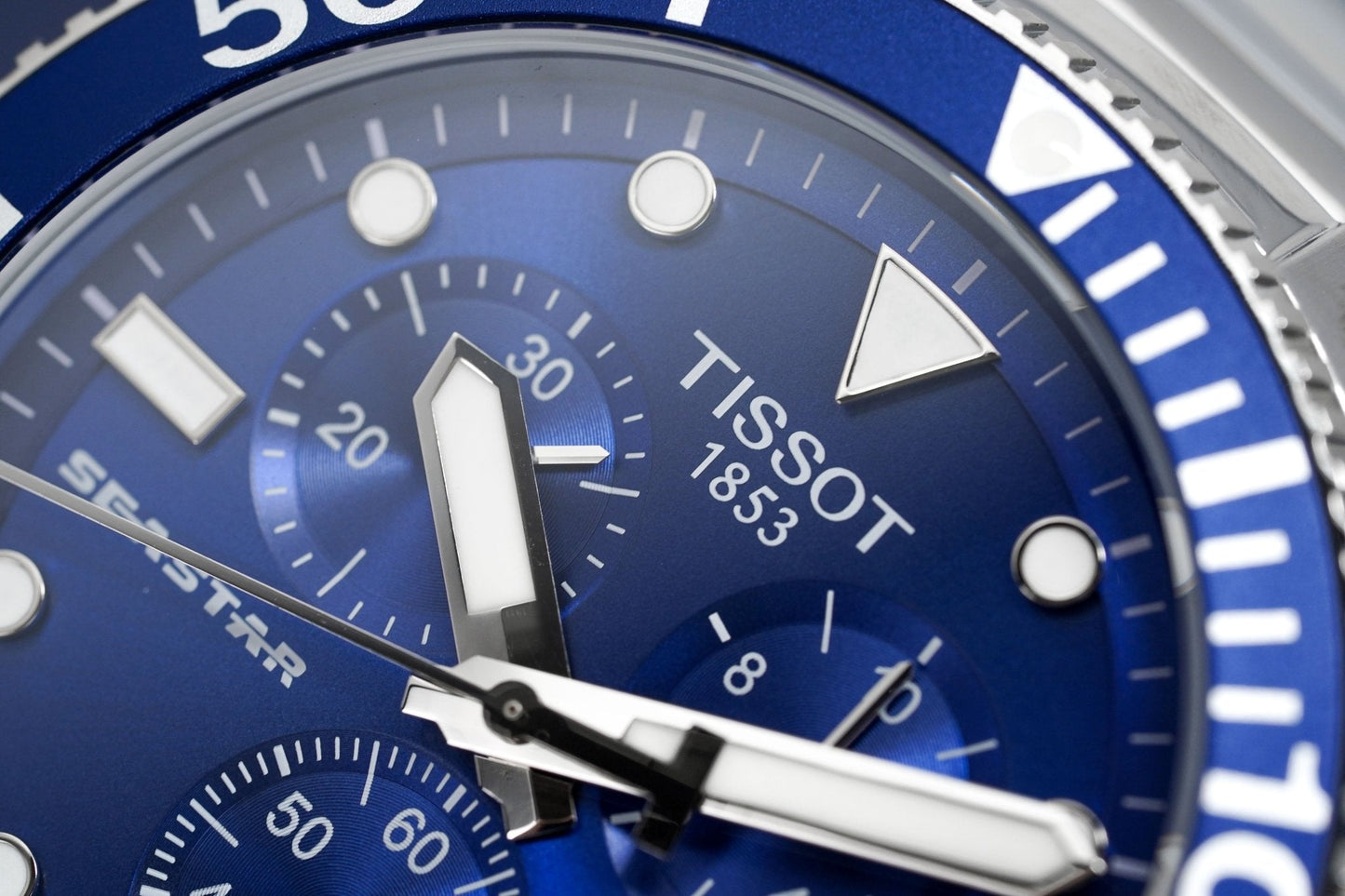 Tissot Chronograph Watch SEASTAR 1000 Blue T1204171104100