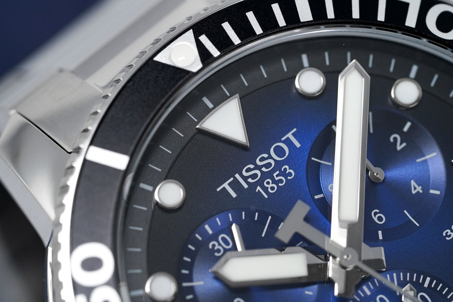 Tissot Chronograph Watch SEASTAR 1000 Blue T1204171104101