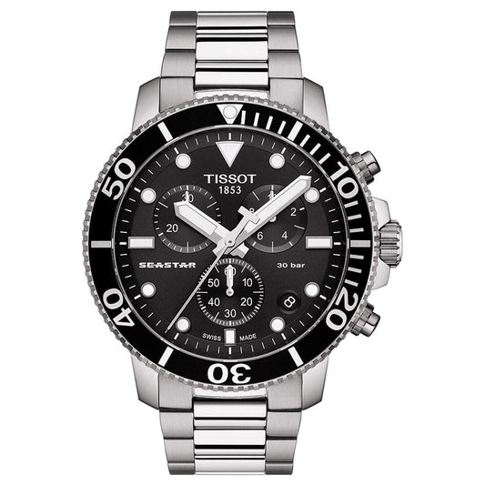Tissot Chronograph Watch SEASTAR 1000 T1204171105100