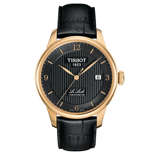Tissot Watch Men's Automatic Le Locle Rose Gold T0064083605700