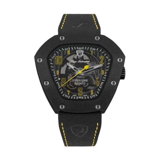 Tonino Lamborghini Spyderleggero Skeleton Watch Yellow TLF-T06-3
