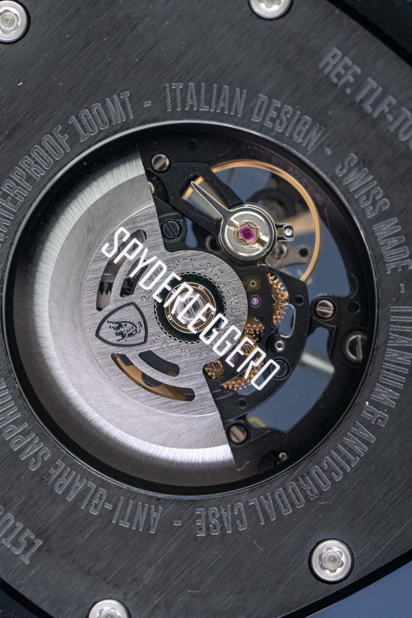 Tonino Lamborghini Spyderleggero Skeleton Watch Yellow TLF-T06-3