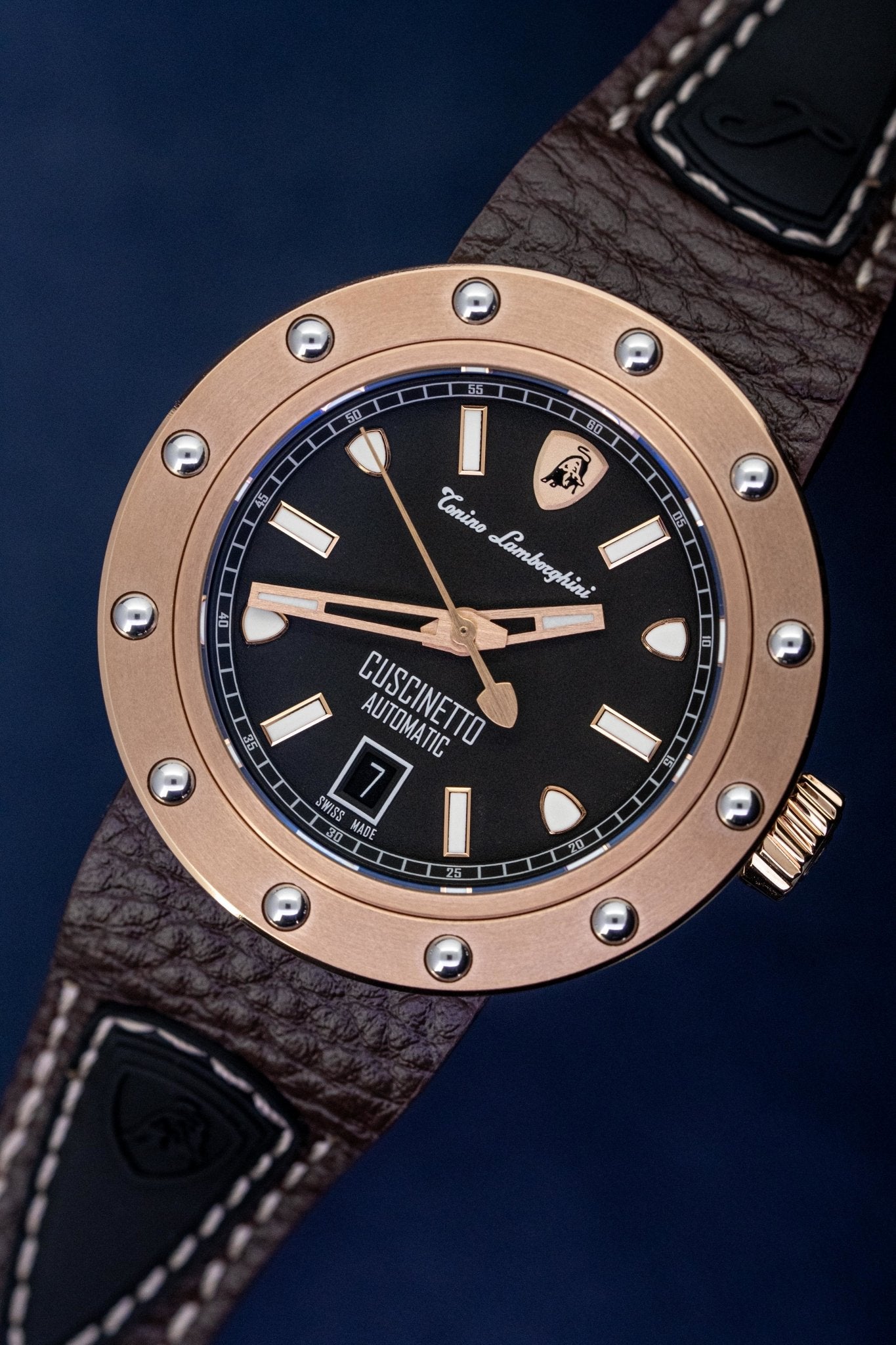Tonino Lamborghini Cuscinetto Watch IP Rose Gold TLF-T01-5