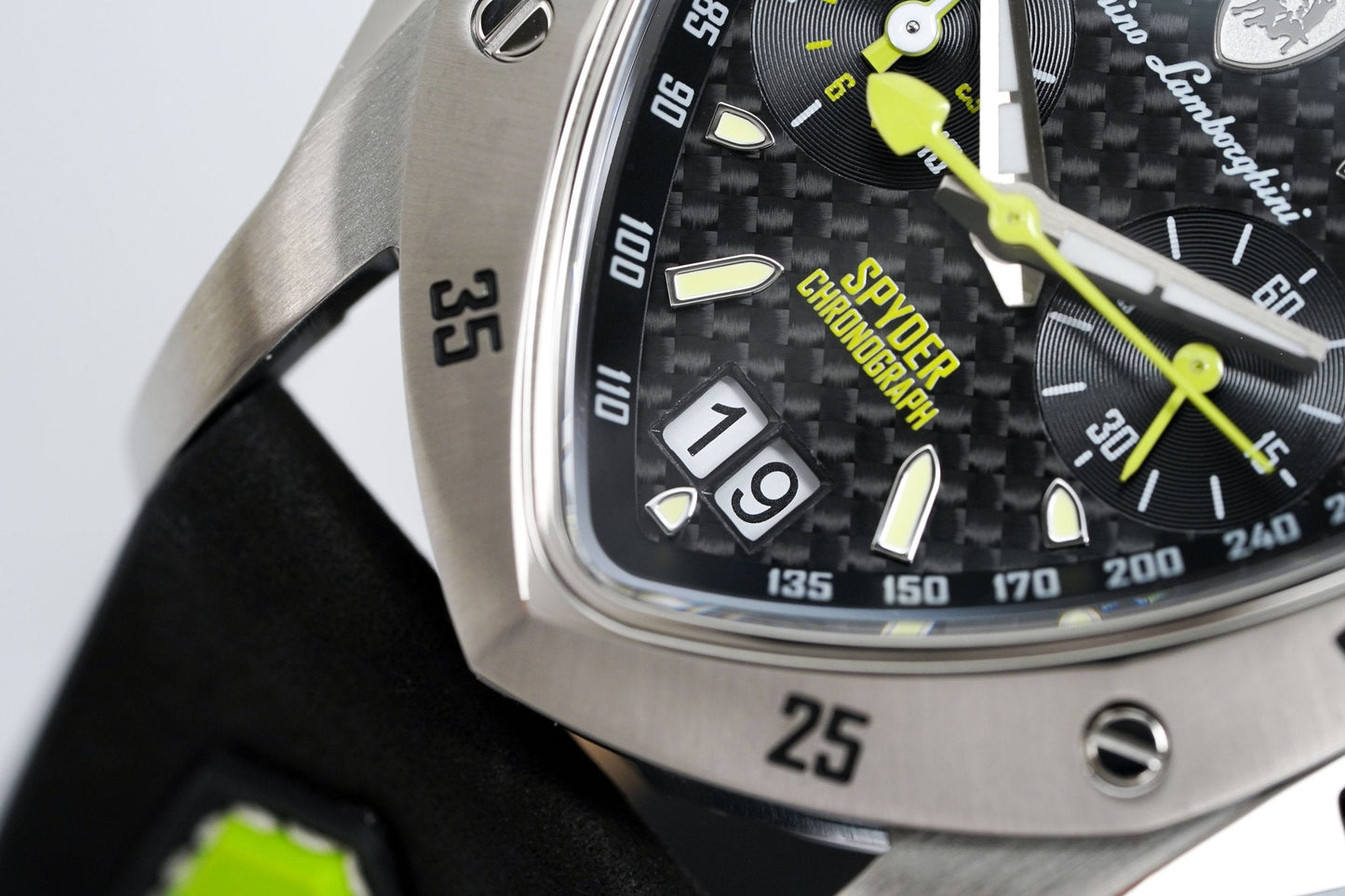 Tonino Lamborghini Men's Chronograph Watch New Spyder Green TLF-A13-3