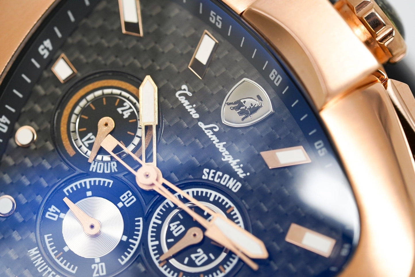 Tonino Lamborghini Men's Chronograph Watch Spyder 12H Rose Gold T20CH-C