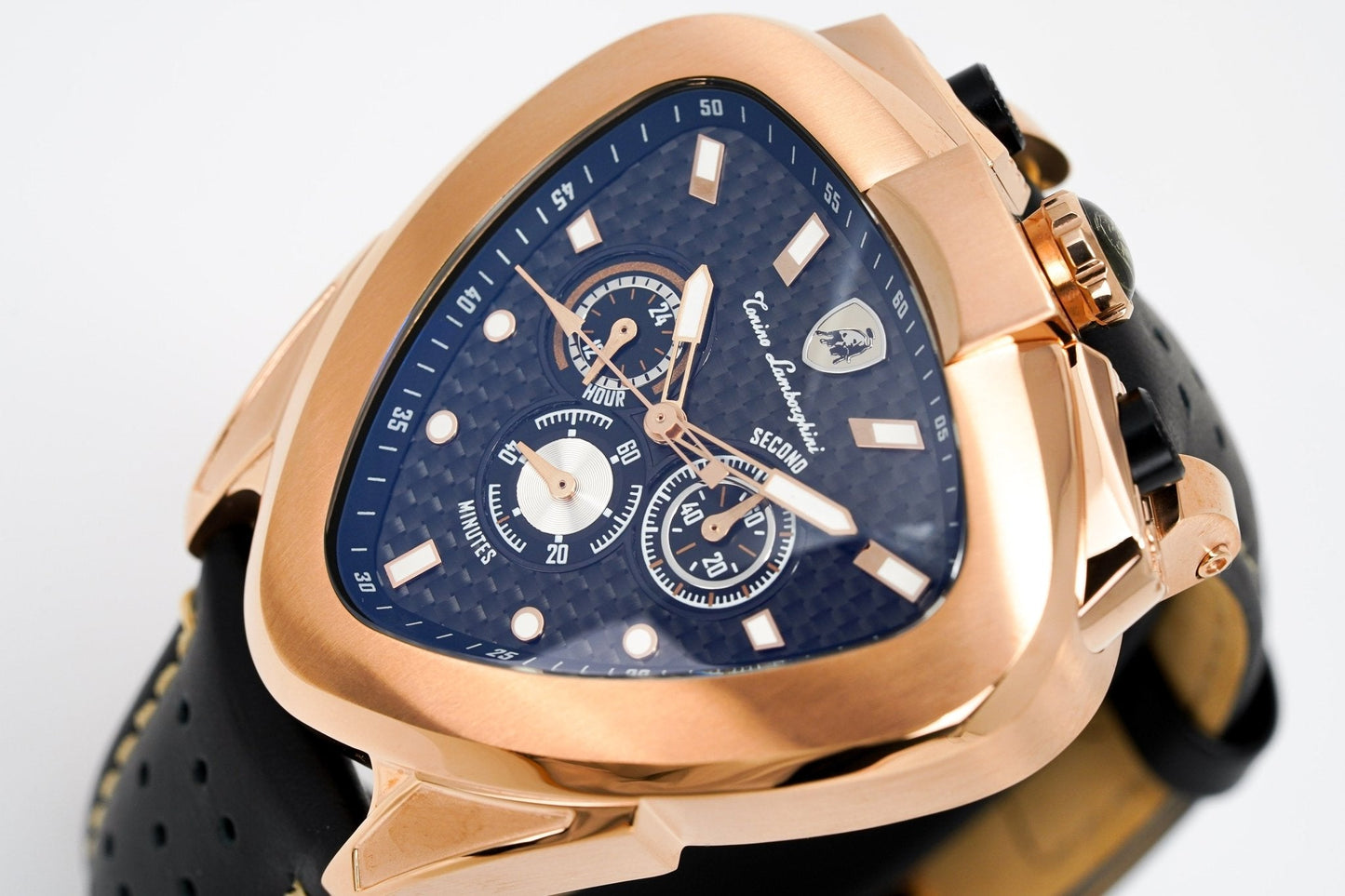 Tonino Lamborghini Men's Chronograph Watch Spyder 12H Rose Gold T20CH-C