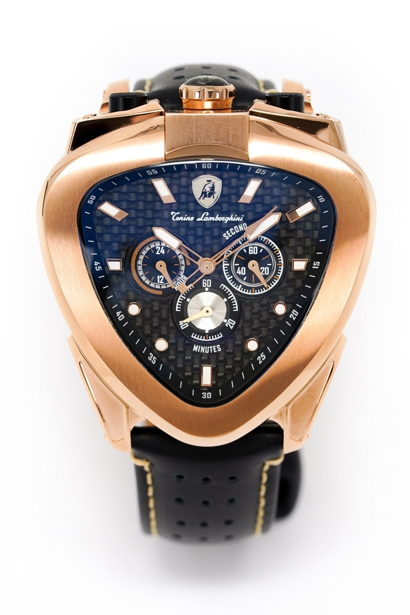 Tonino Lamborghini Men's Chronograph Watch Spyder 12H Rose Gold T20CH-C