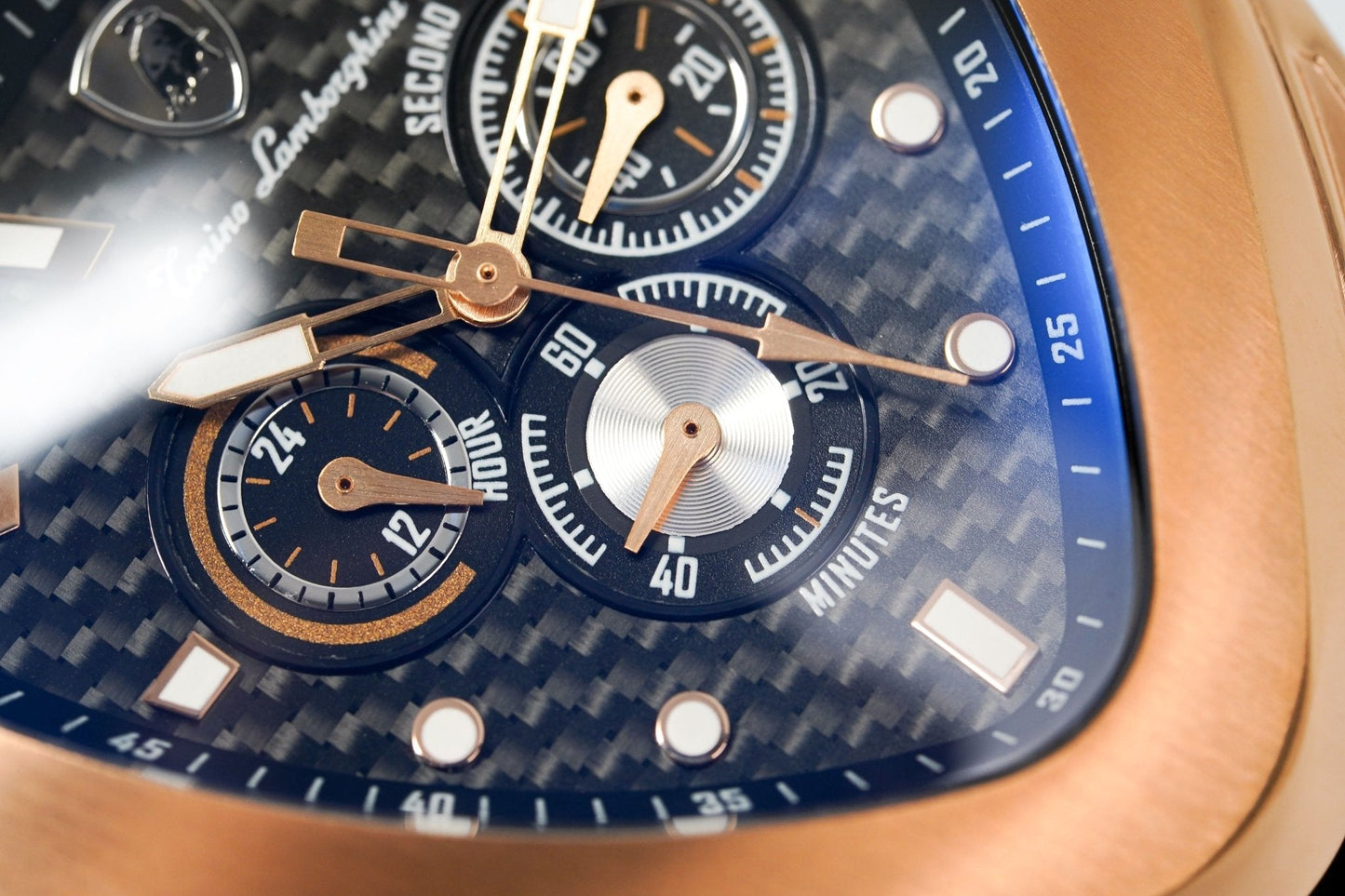 Tonino Lamborghini Men's Chronograph Watch Spyder 12H Rose Gold T20CH-C