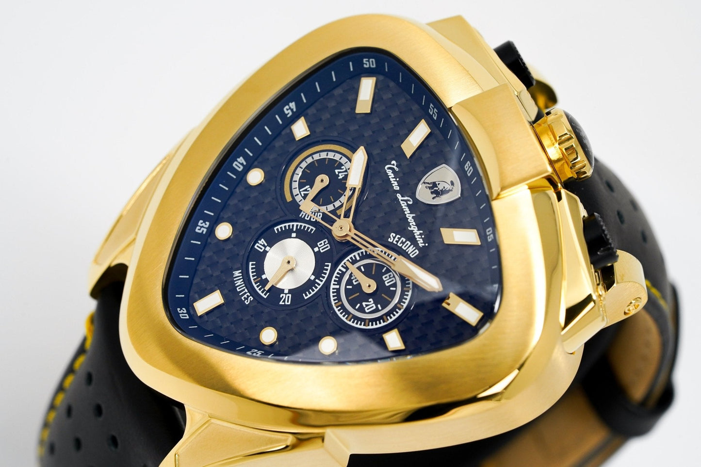 Tonino Lamborghini Men's Chronograph Watch Spyder 12H Yellow Gold T20CH-B