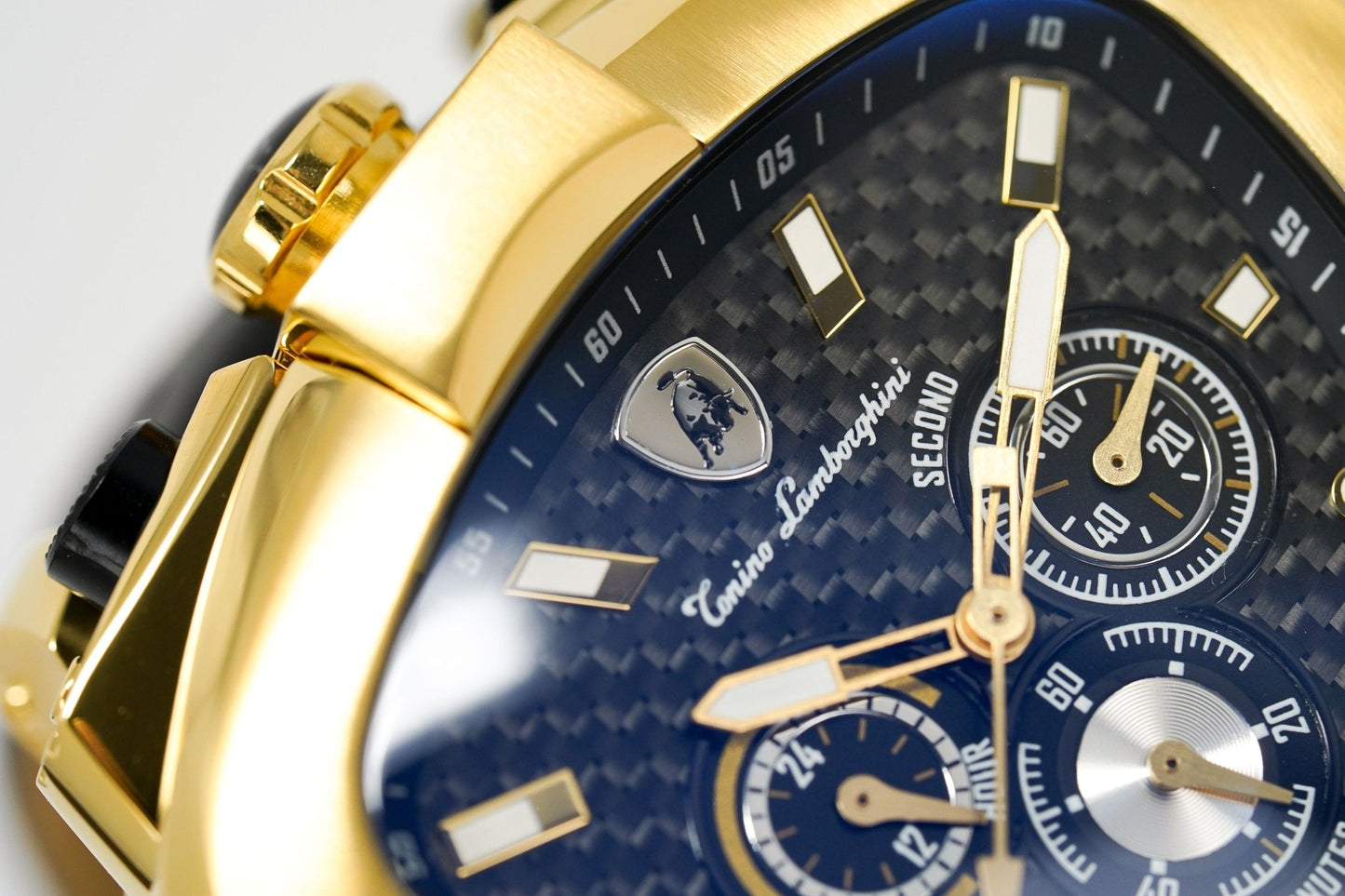 Tonino Lamborghini Men's Chronograph Watch Spyder 12H Yellow Gold T20CH-B