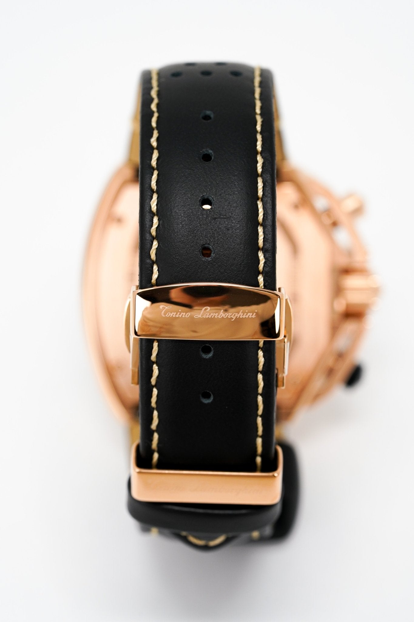 Tonino Lamborghini Men's Chronograph Watch Spyder Horizontal Rose Gold T20SH-C