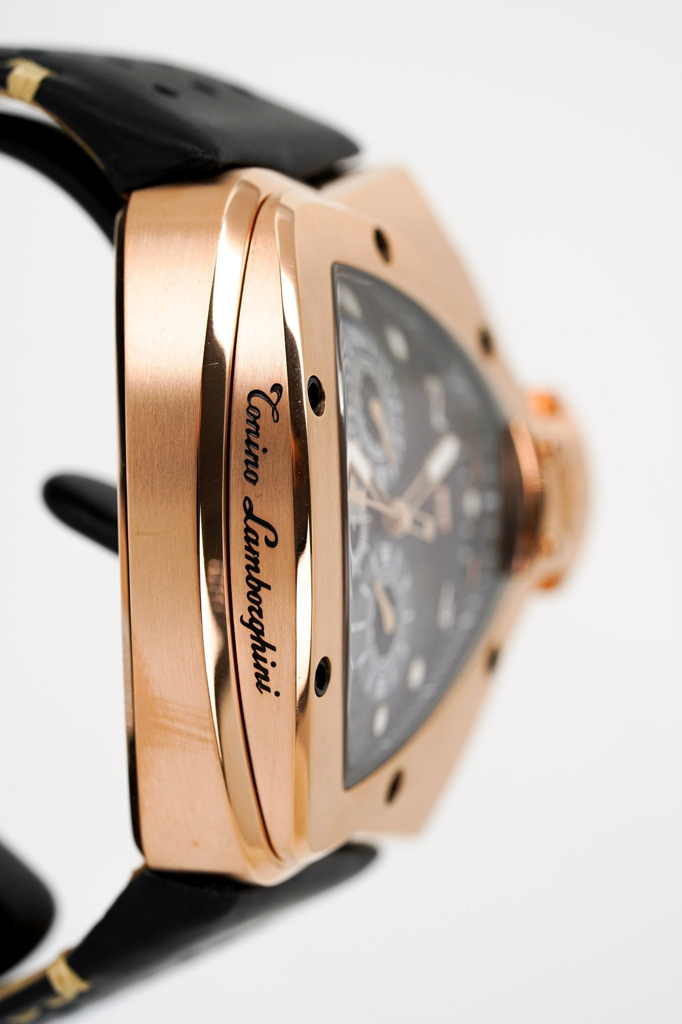 Tonino Lamborghini Men's Chronograph Watch Spyder Horizontal Rose Gold T20SH-C
