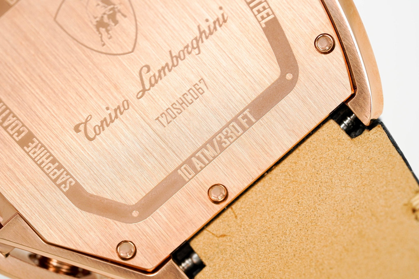 Tonino Lamborghini Men's Chronograph Watch Spyder Horizontal Rose Gold T20SH-C