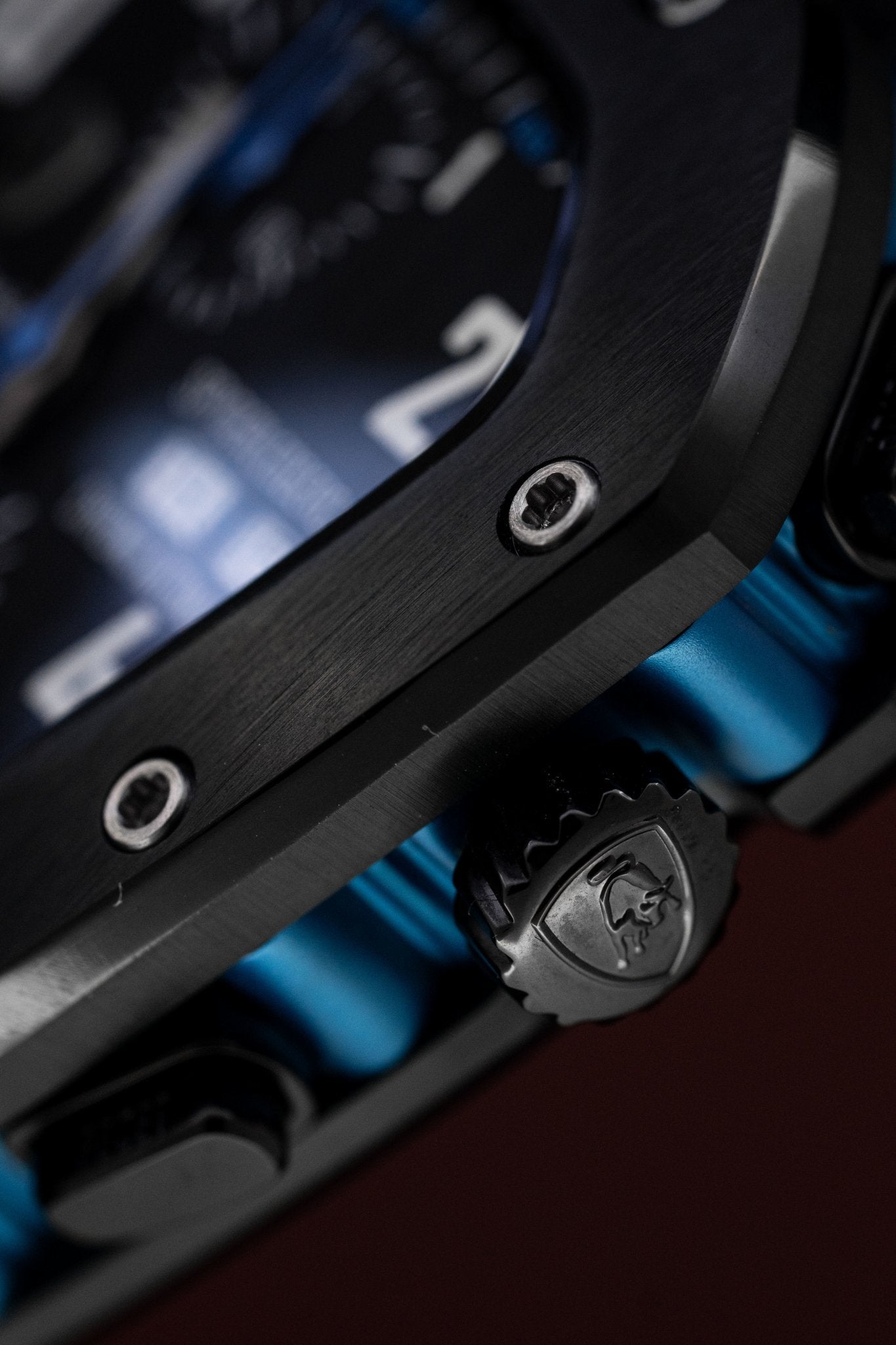 Tonino Lamborghini Spyderleggero Chronograph Watch Day Date Blue TLF-T07-4