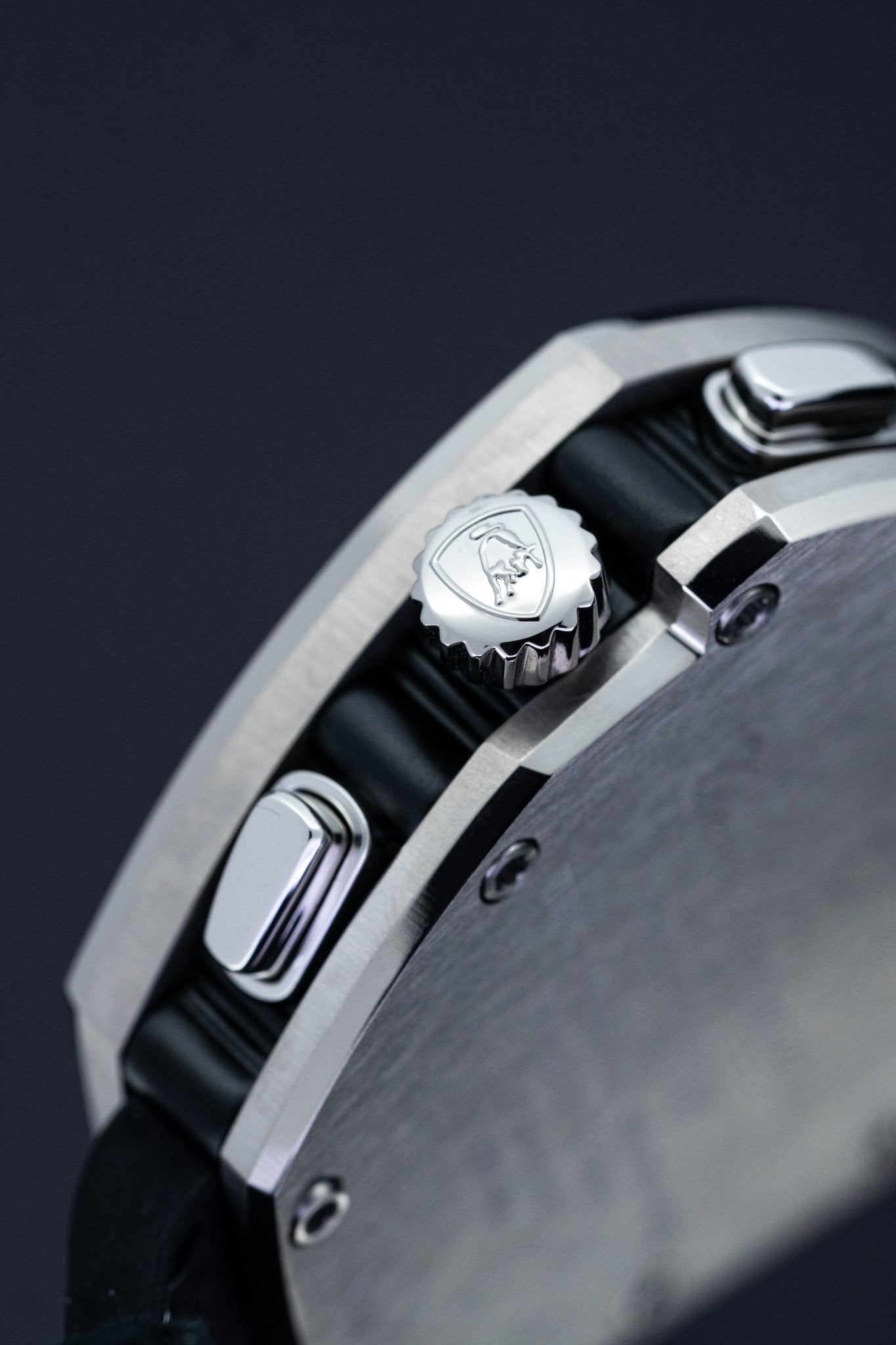 Tonino Lamborghini Spyderleggero Chronograph Watch Day Date Titanium TLF-T07-1