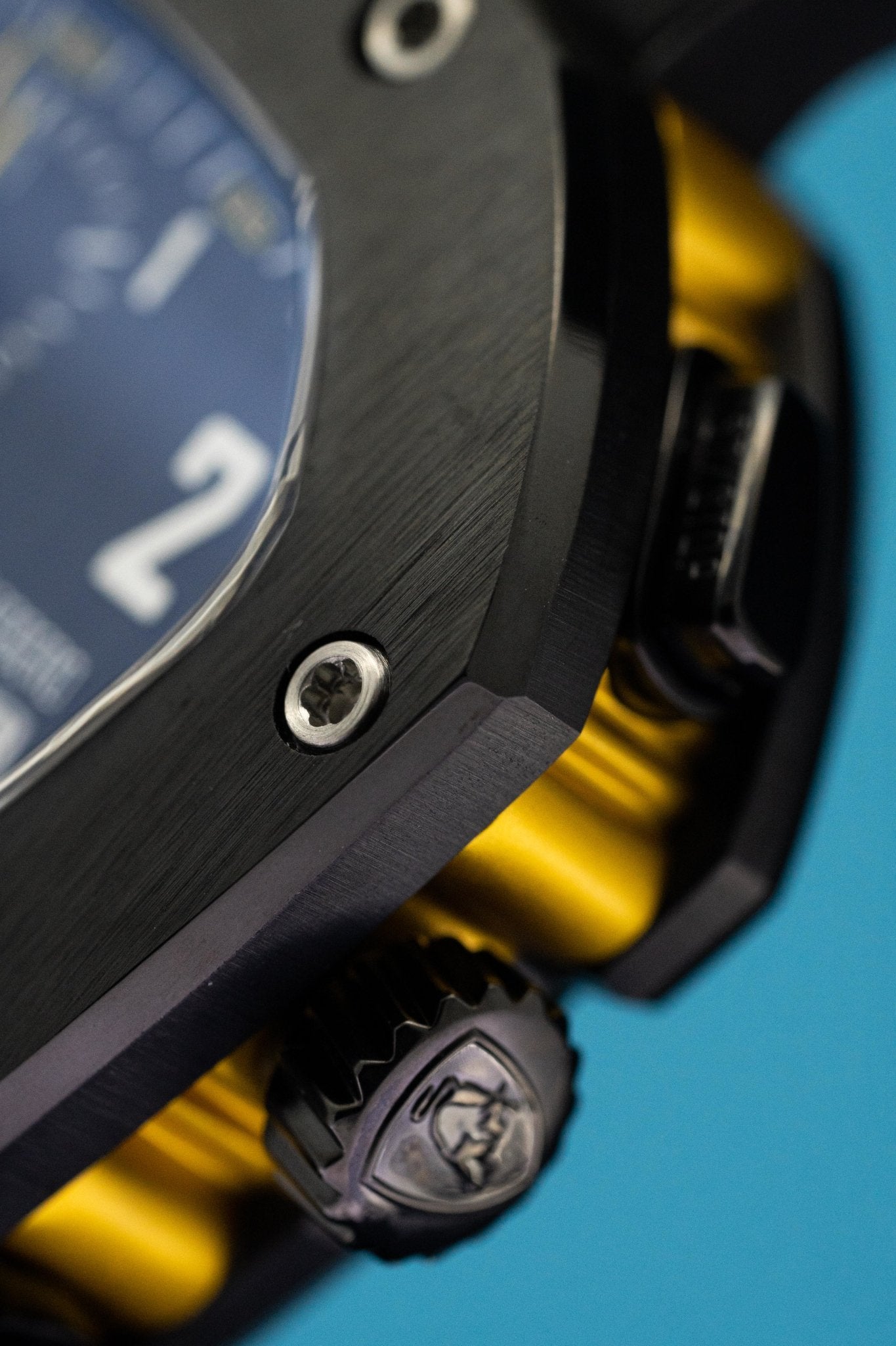 Tonino Lamborghini Spyderleggero Chronograph Watch Day Date Yellow TLF-T07-3