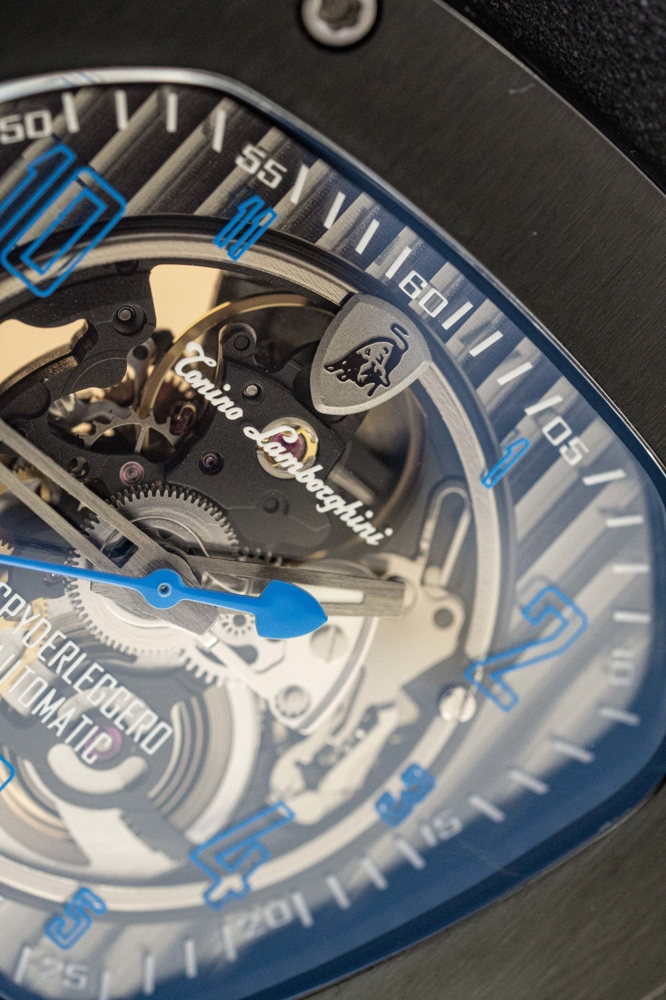 Tonino Lamborghini Spyderleggero Skeleton Watch Blue TLF-T06-4