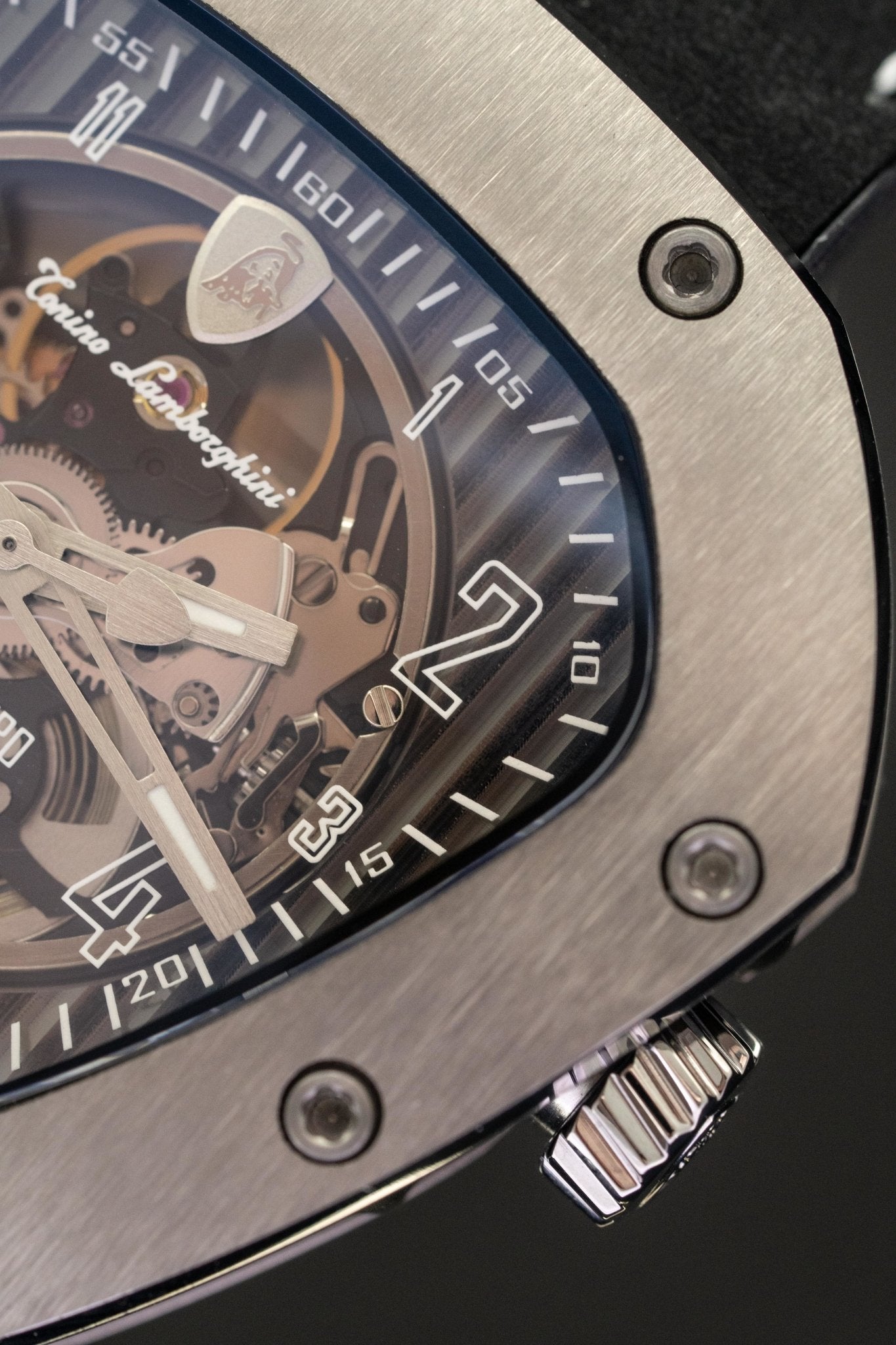 Tonino Lamborghini Spyderleggero Skeleton Watch Titanium TLF-T06-1
