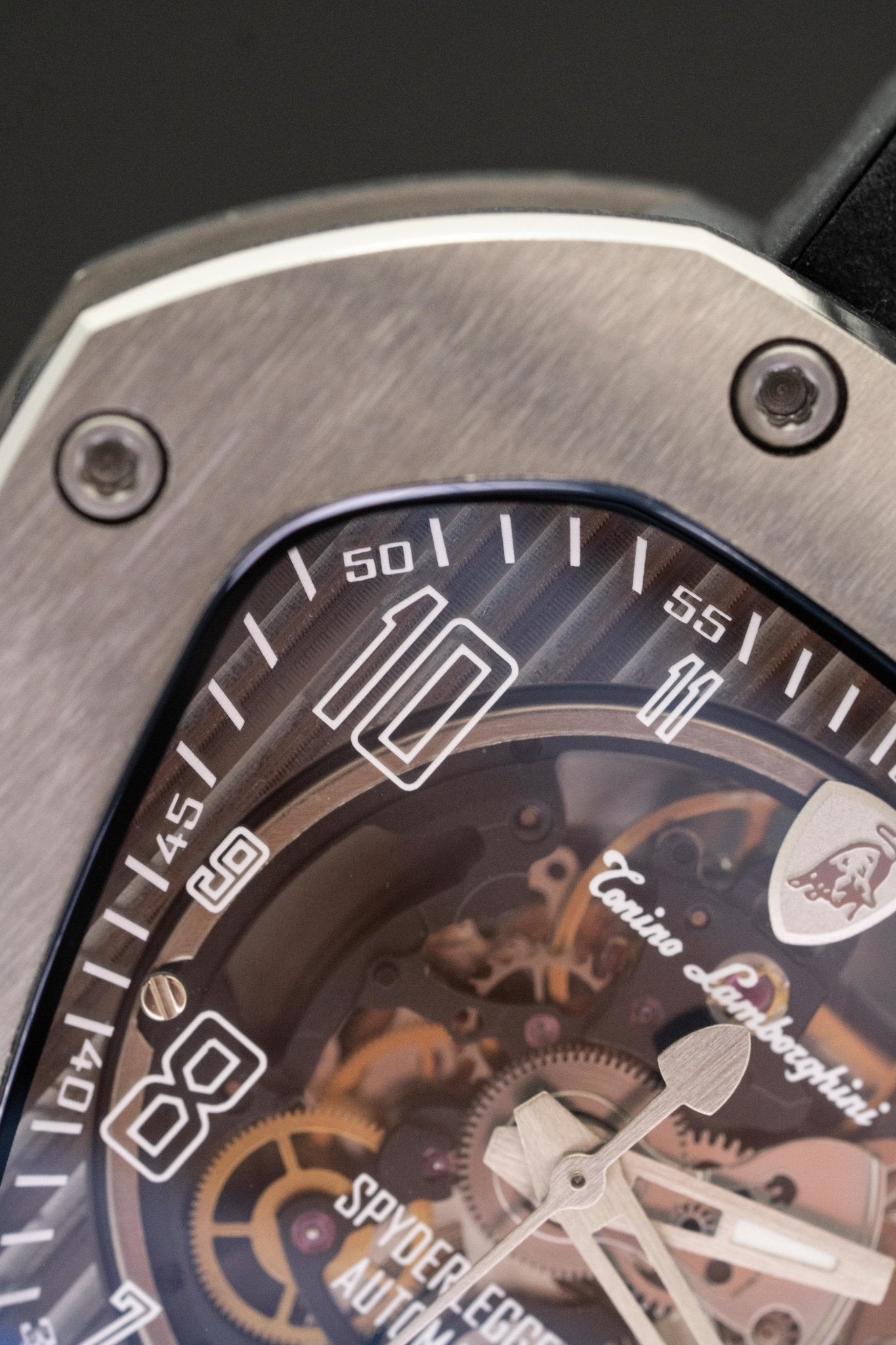 Tonino Lamborghini Spyderleggero Skeleton Watch Titanium TLF-T06-1
