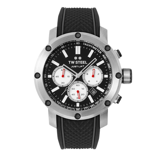 TW Steel Watch Grandeur Tech Chronograph Simeon Panda Limited Edition TS10