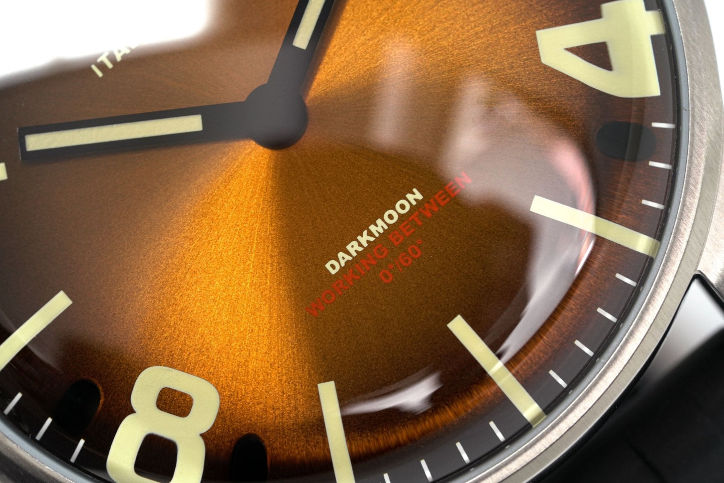 U-Boat Watch Darkmoon 44 Elegant Brown Steel 8703/B