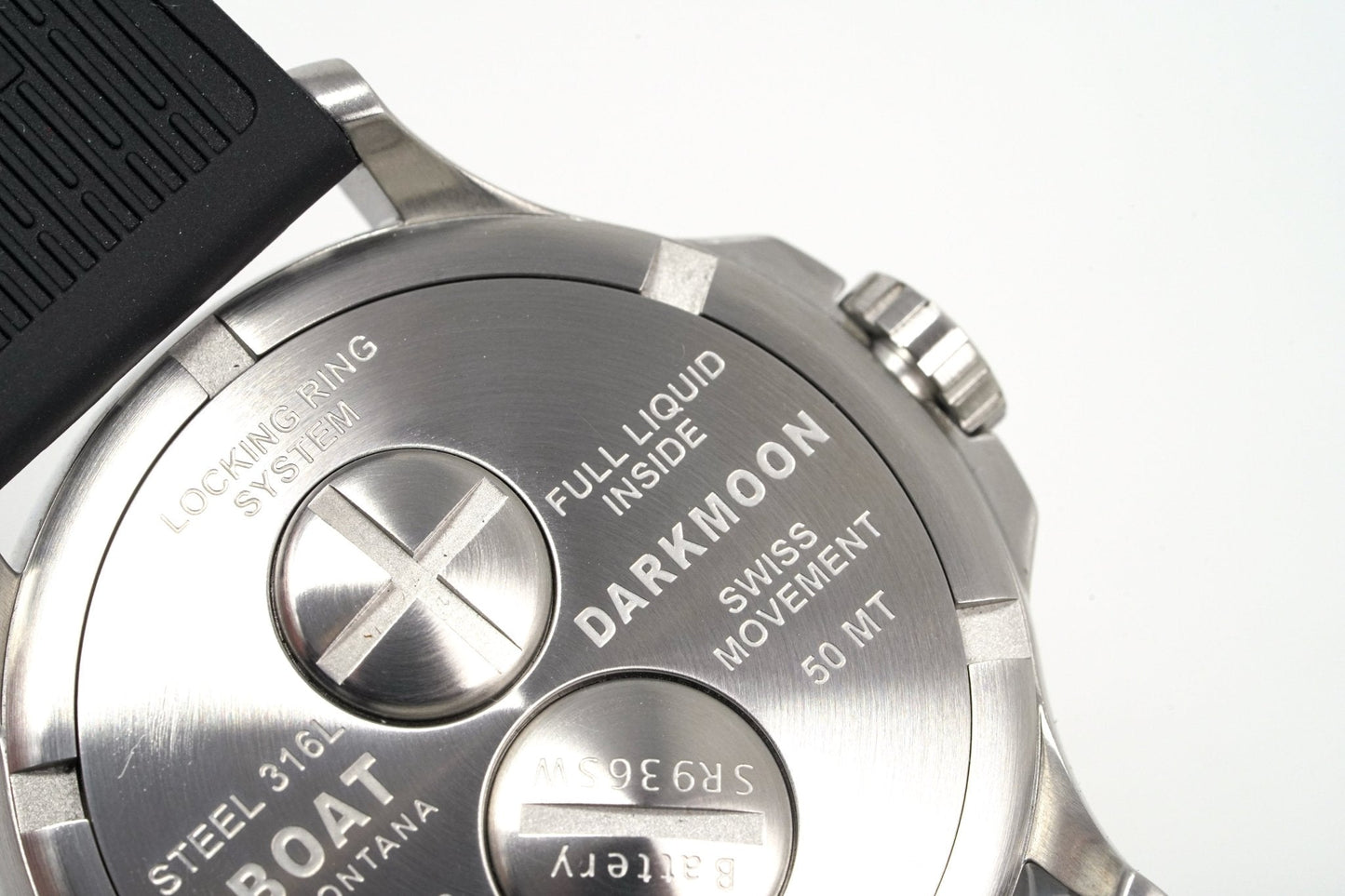 U-Boat Watch Darkmoon 44 Elegant Brown Steel 8703/B