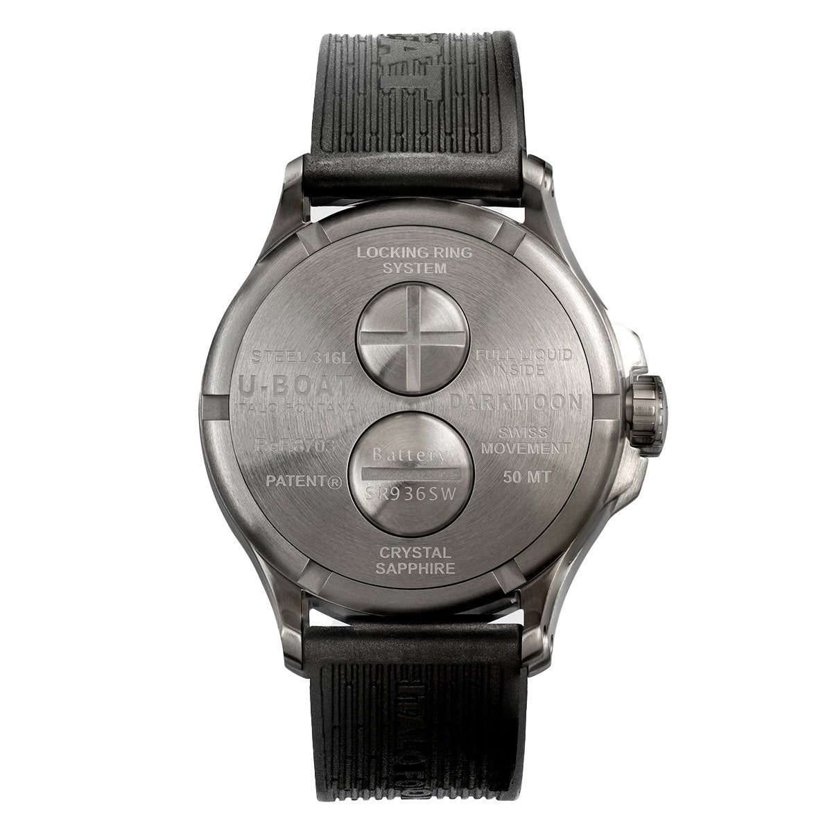 U-Boat Watch Darkmoon 44 Elegant Brown Steel 8703/B