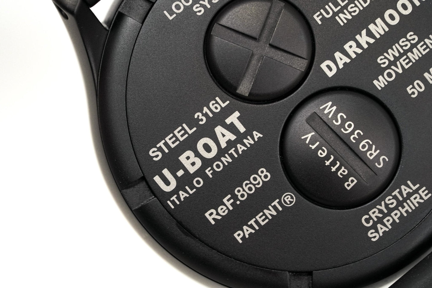 U-Boat Watch Darkmoon 44 Green Soleil IP Black 8698/C
