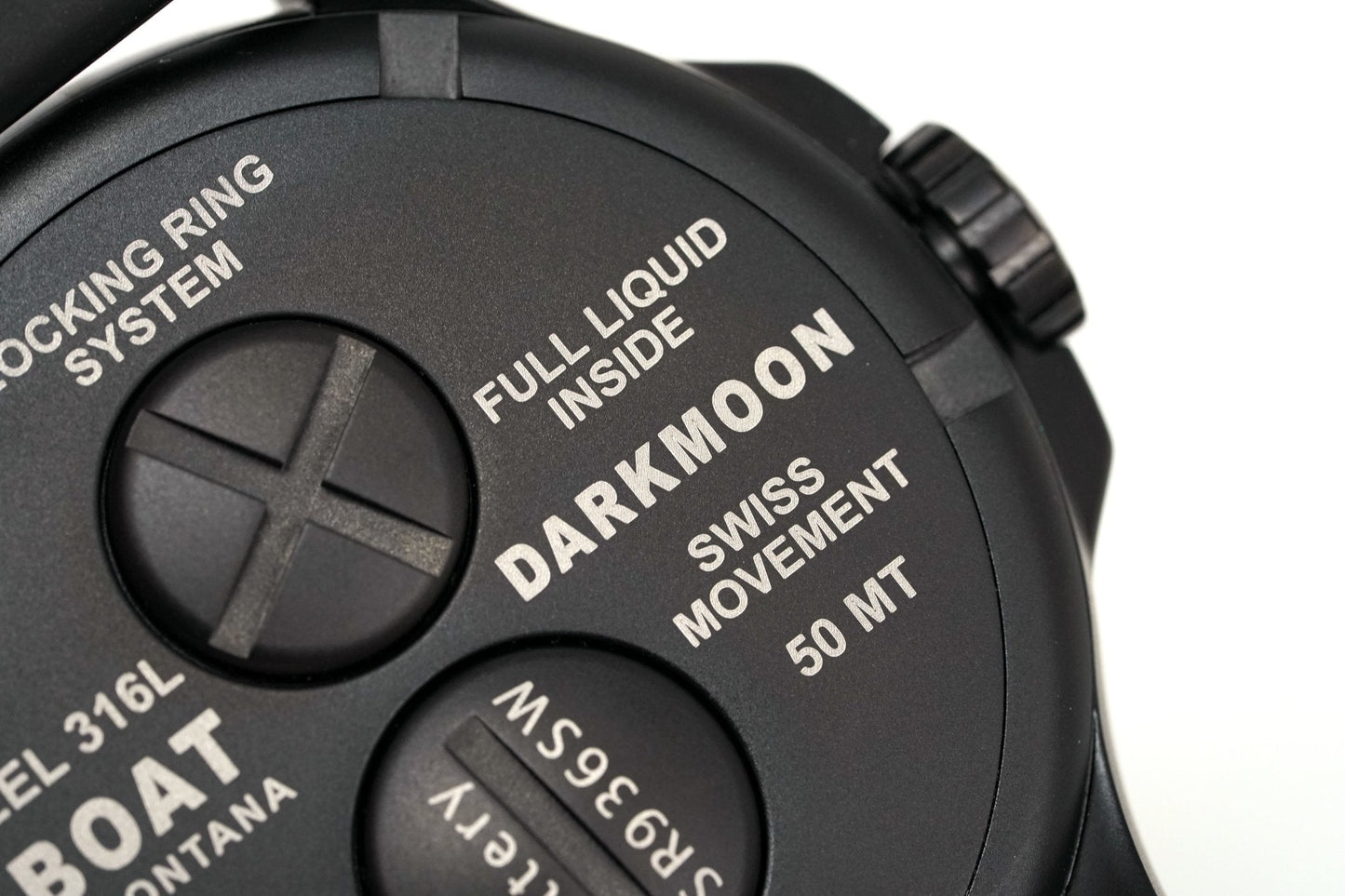 U-Boat Watch Darkmoon 44 Green Soleil IP Black 8698/C