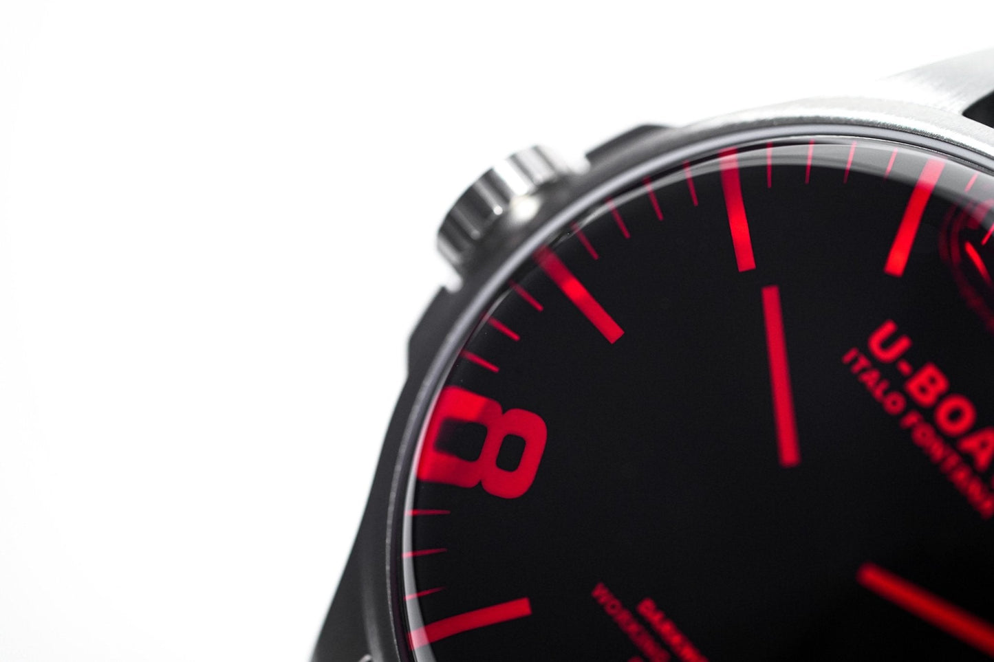 U-Boat Watch Darkmoon 44 Red Sapphire Steel 8465/B