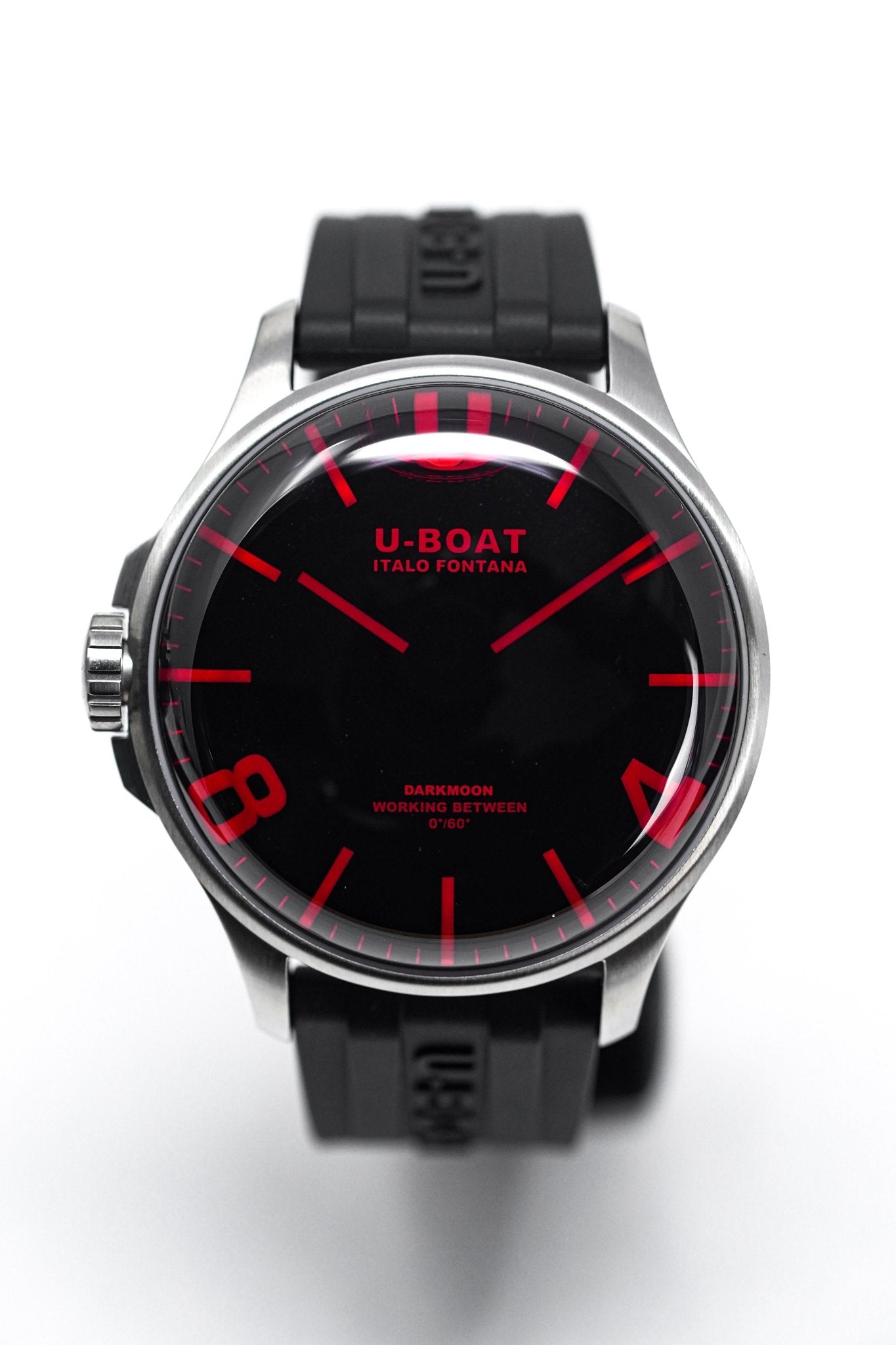 U-Boat Watch Darkmoon 44 Red Sapphire Steel 8465/B