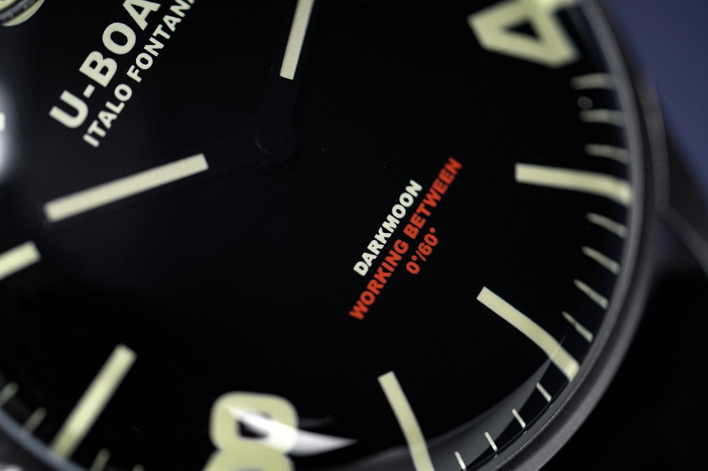 U-Boat Watch Darkmoon 44 Steel 8463/B