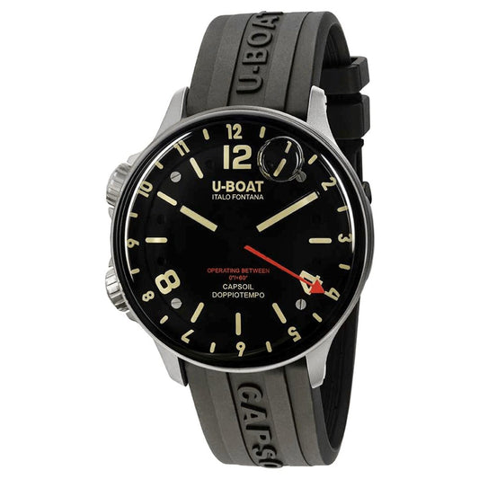 U-Boat Watch Capsoil Doppiotempo 45 Black 8769/A