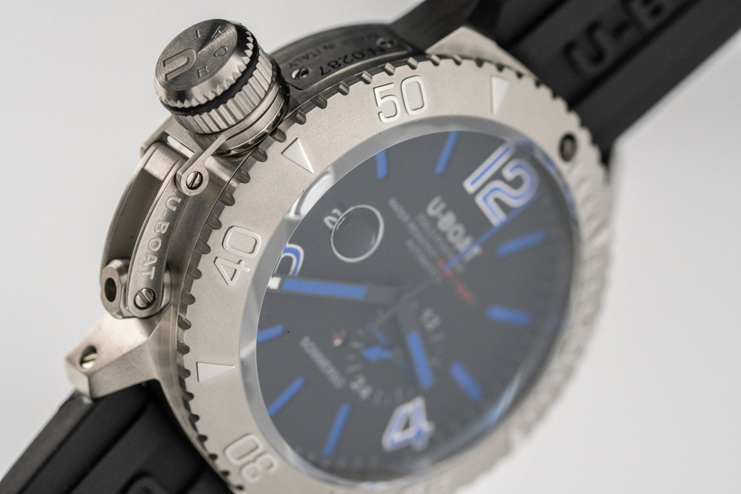 U-Boat Watch Automatic Watch Sommerso Diver Blue 9014
