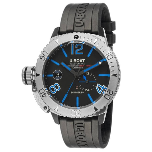 U-Boat Watch Automatic Watch Sommerso Diver Blue 9014