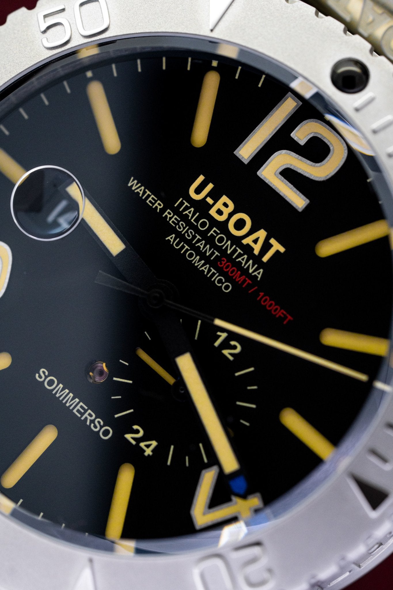U-Boat Watch Sommerso Diver Stainless Steel 9007/A/MT