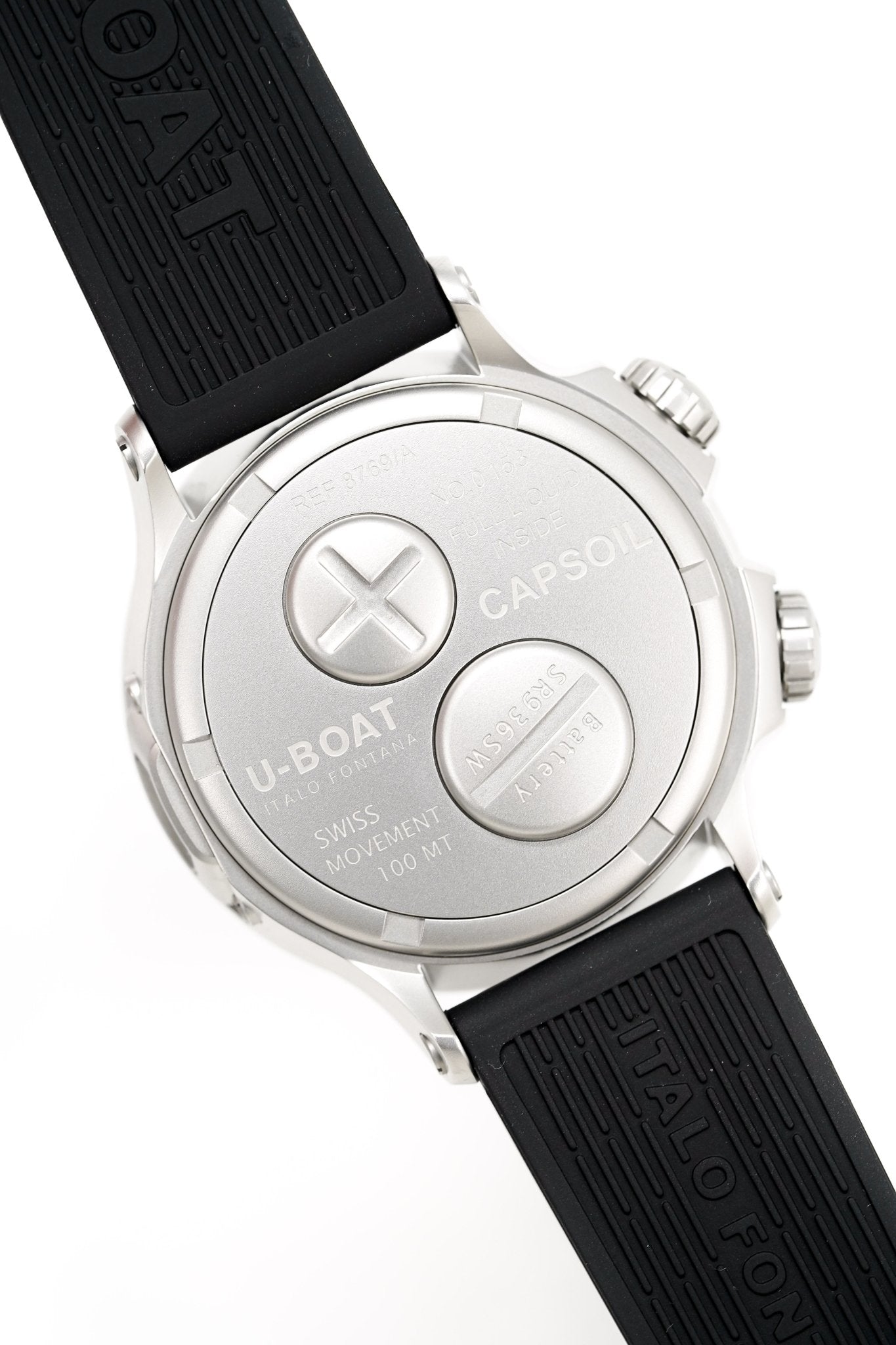U-Boat Watch Capsoil Doppiotempo 45 Black 8769/A