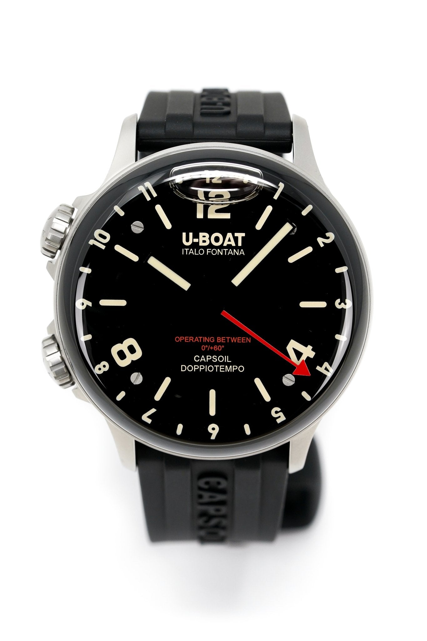 U-Boat Watch Capsoil Doppiotempo 45 Black 8769/A