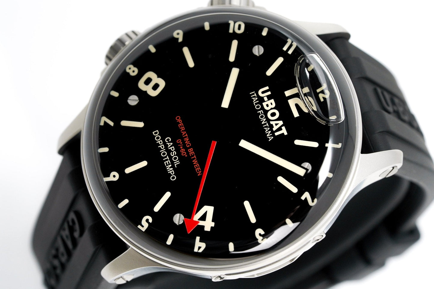 U-Boat Watch Capsoil Doppiotempo 45 Black 8769/A
