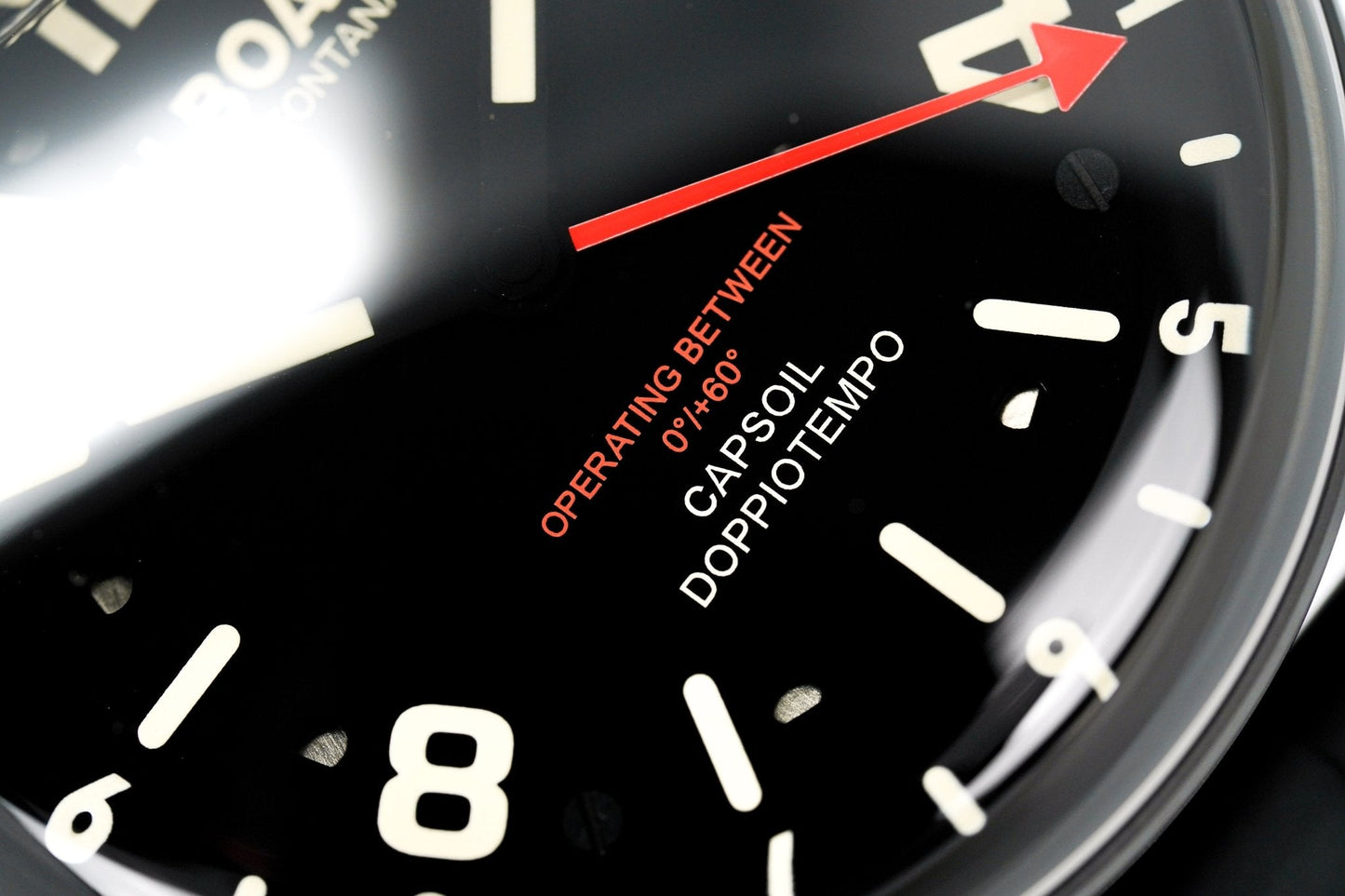 U-Boat Watch Capsoil Doppiotempo 45 Black DLC 8770/A