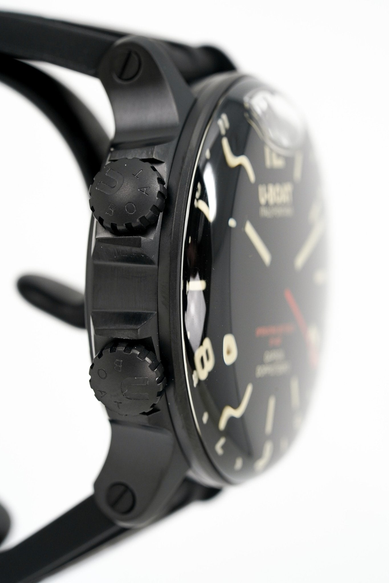 U-Boat Watch Capsoil Doppiotempo 45 Black DLC 8770/A