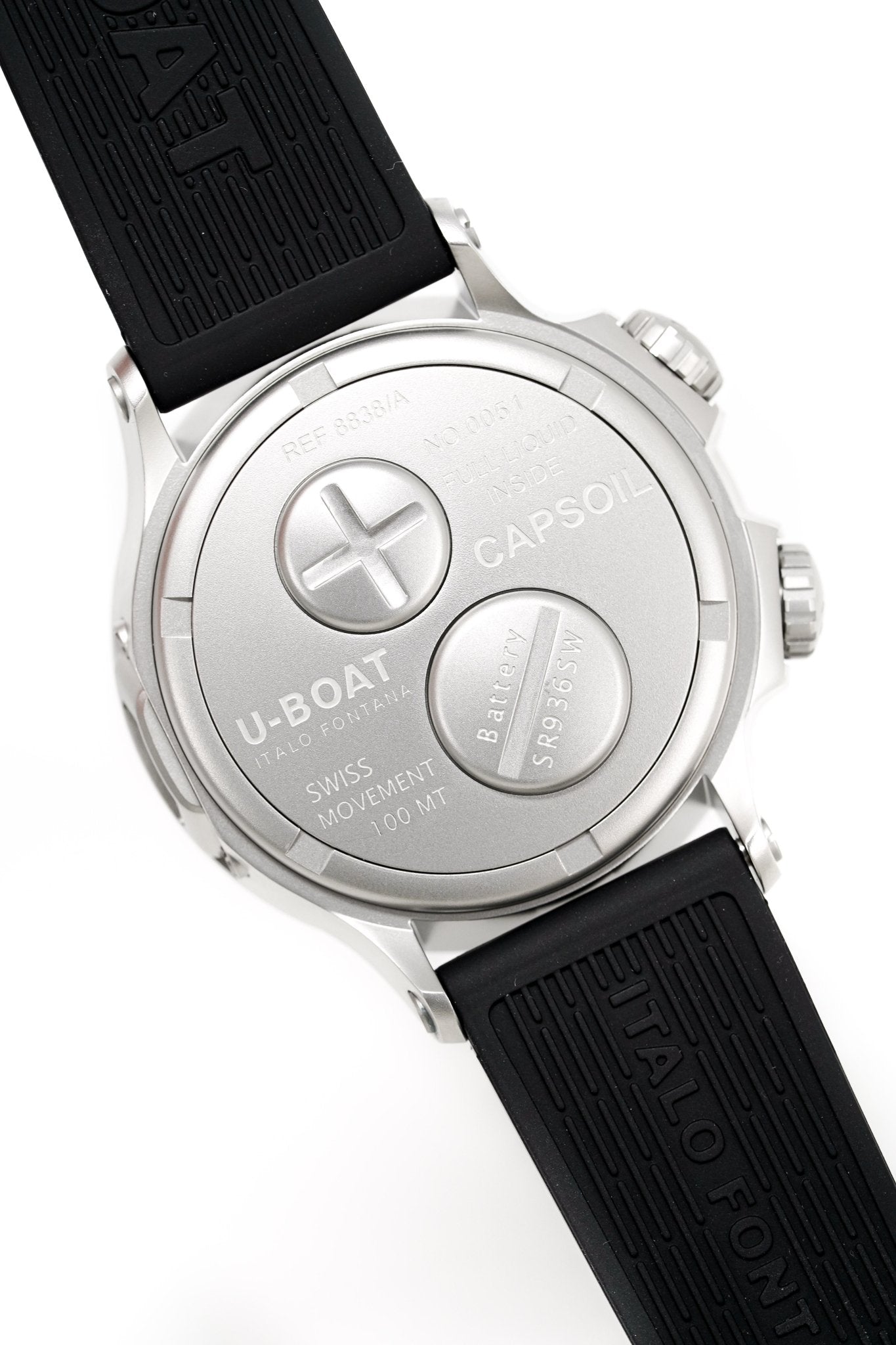U-Boat Watch Capsoil Doppiotempo 45 Green Rehaut 8838/B