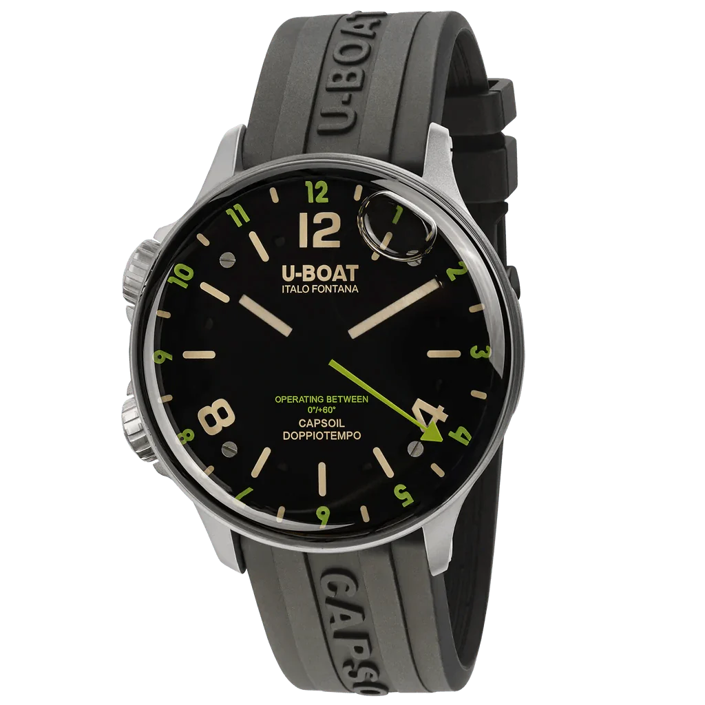 U-Boat Watch Capsoil Doppiotempo 45 Green Rehaut 8838/B