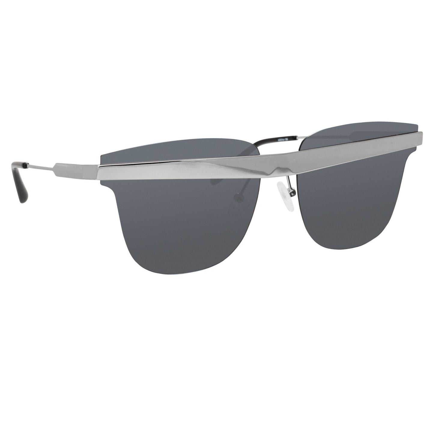 United Nude Sunglasses D-Frame Silver and Grey