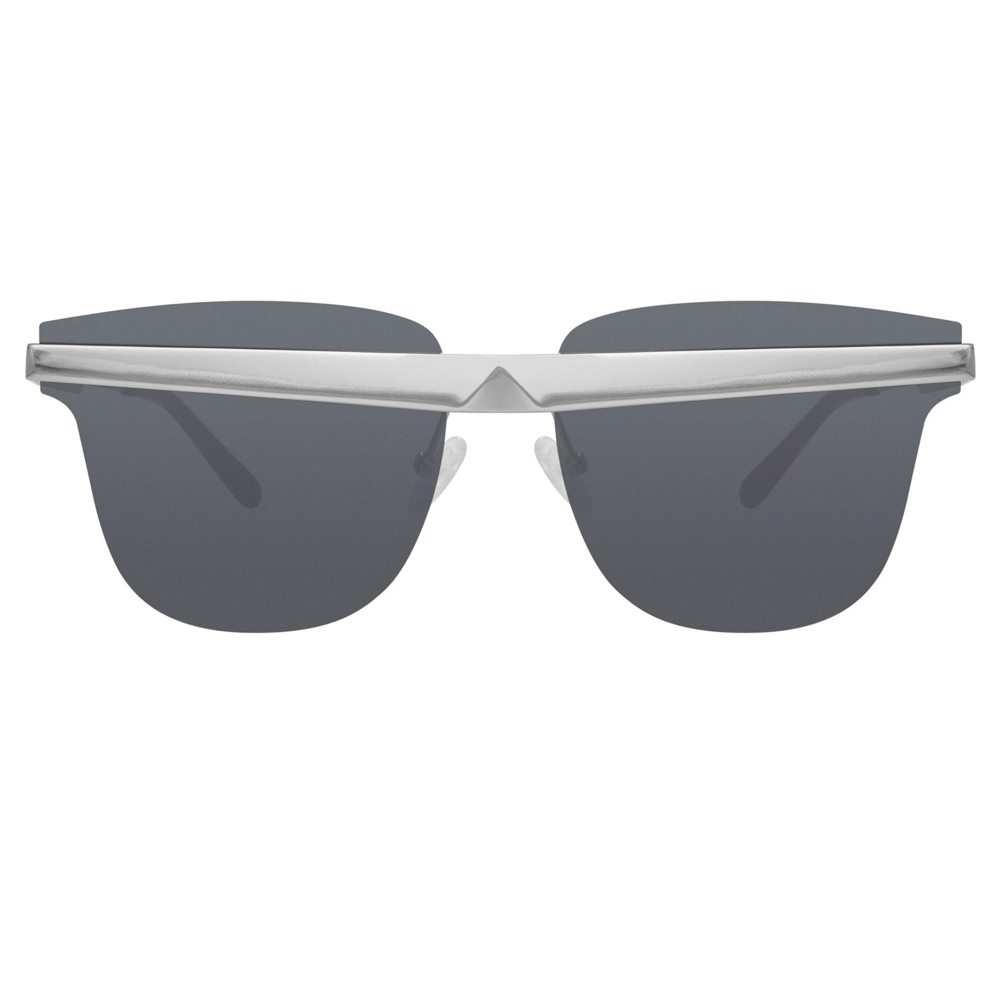 United Nude Sunglasses D-Frame Silver and Grey