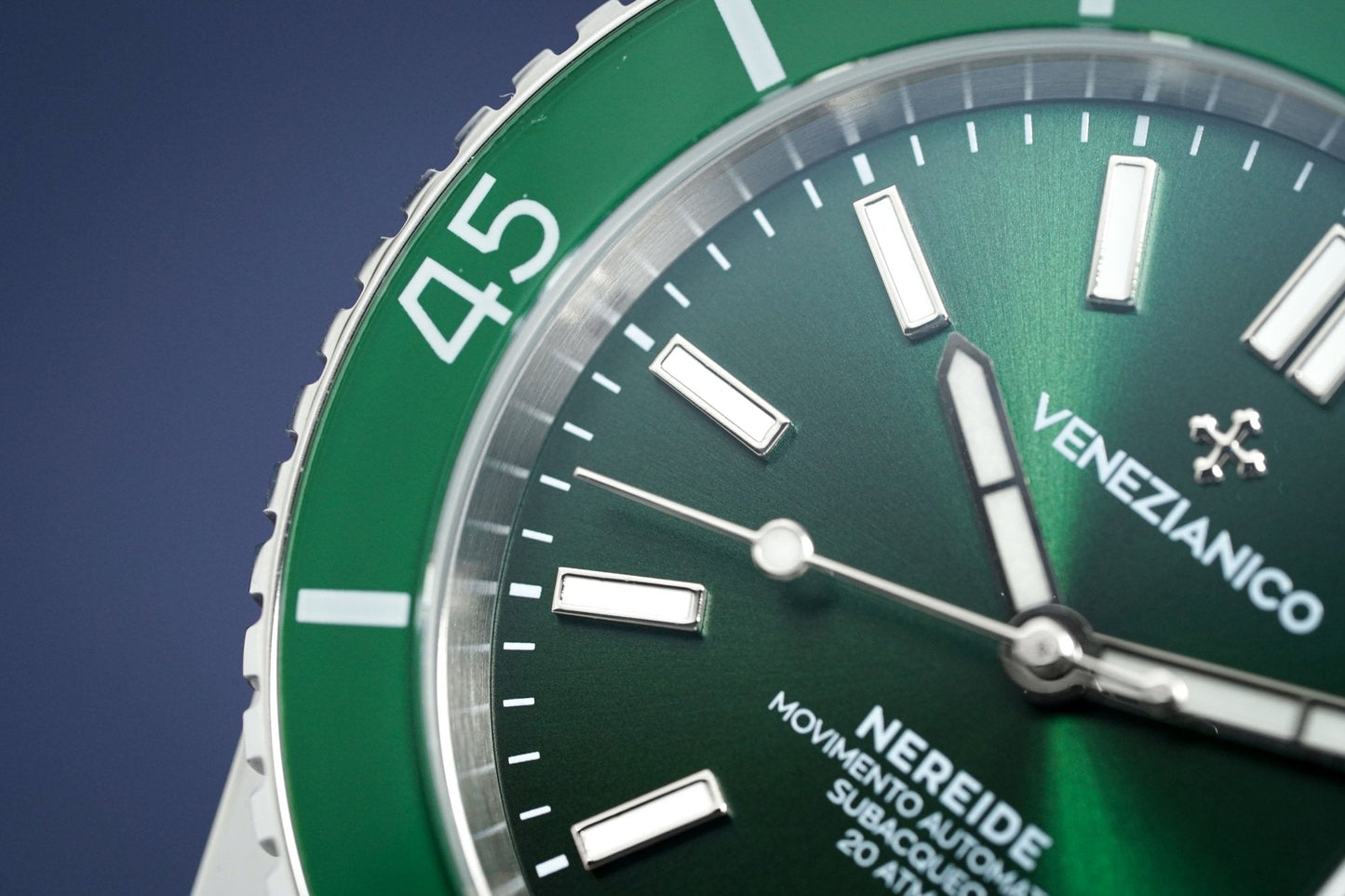 Venezianico Automatic Watch Nereide Canova Bracelet Green 3321501C