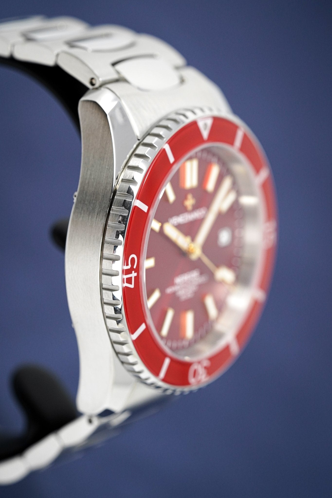 Venezianico Automatic Watch Nereide Canova Bracelet Red 3321503C