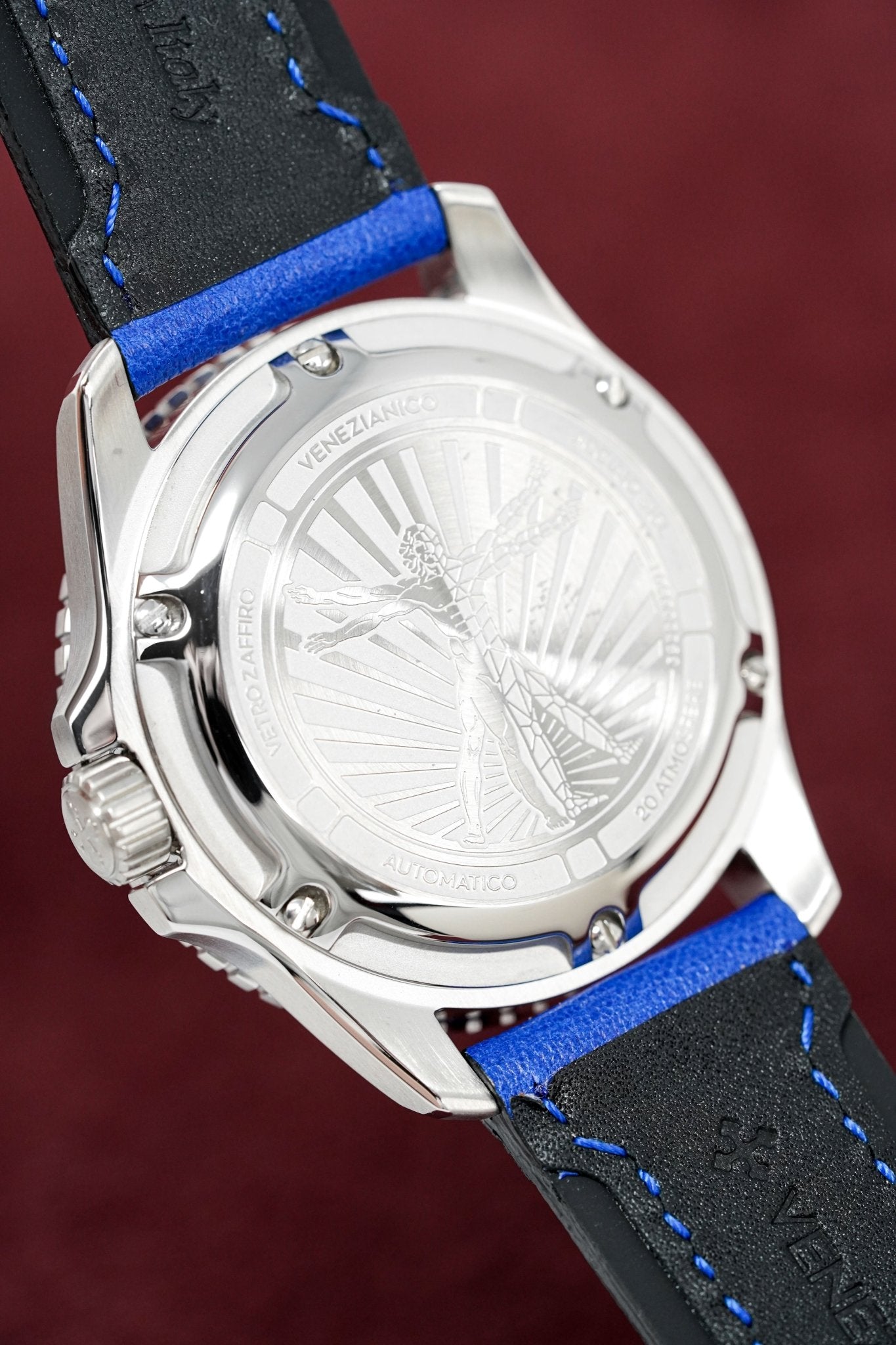 Venezianico Automatic Watch Nereide UltraLeggero Skeleton Blue 3921502