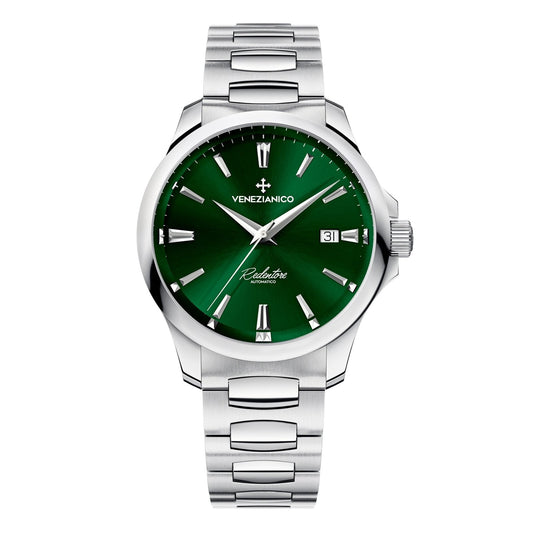 Venezianico Automatic Watch Redentore 40 Green Steel 1221501C