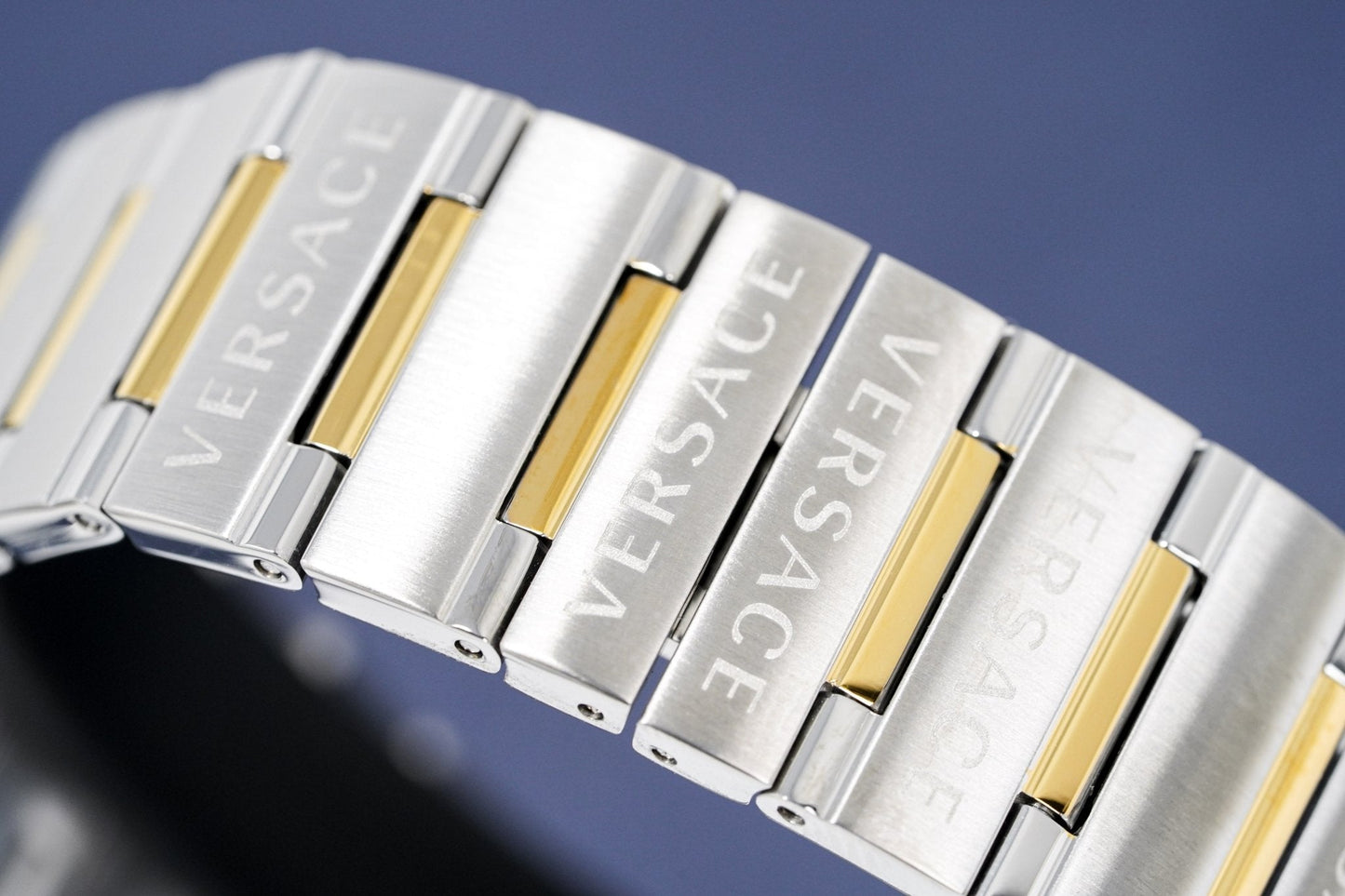 Versace Men's Watch Greca Logo Small Seconds Two-Tone VEVI00320
